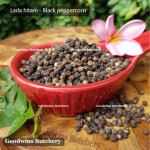 Pepper ziplock standing pouch BLACK PEPPERCORN 100g